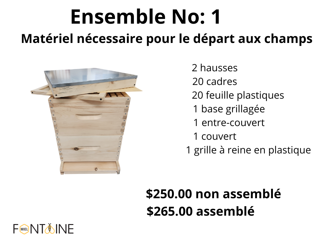Ruches (ensemble de départ No. 1)