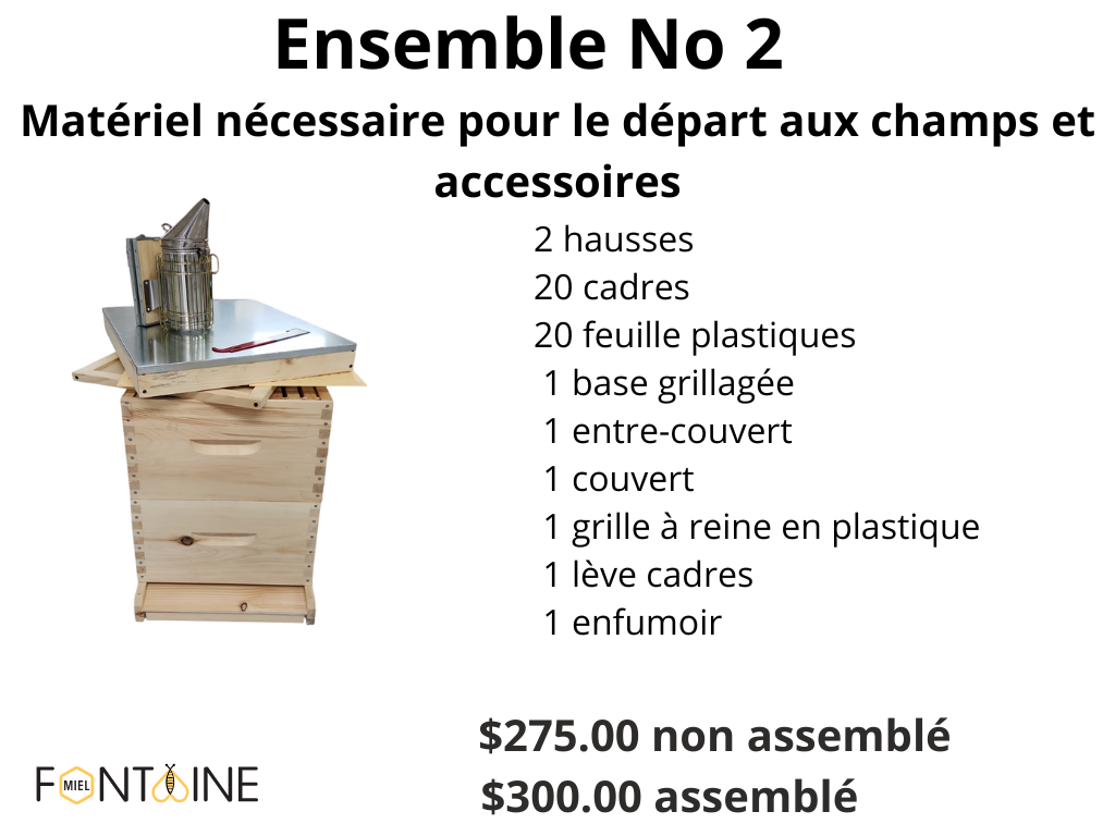 Ruches (ensemble de départ No.2)