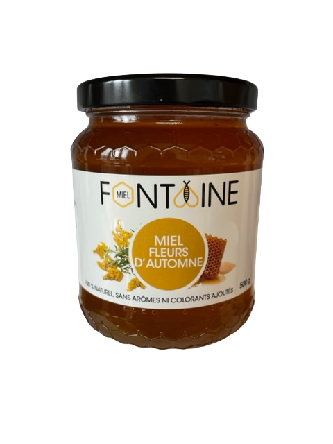 Miel fleurs d'automne