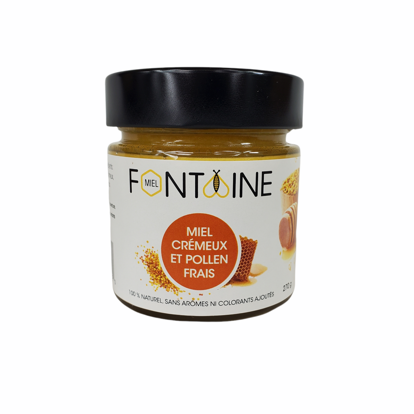Miel crémeux de pollen frais