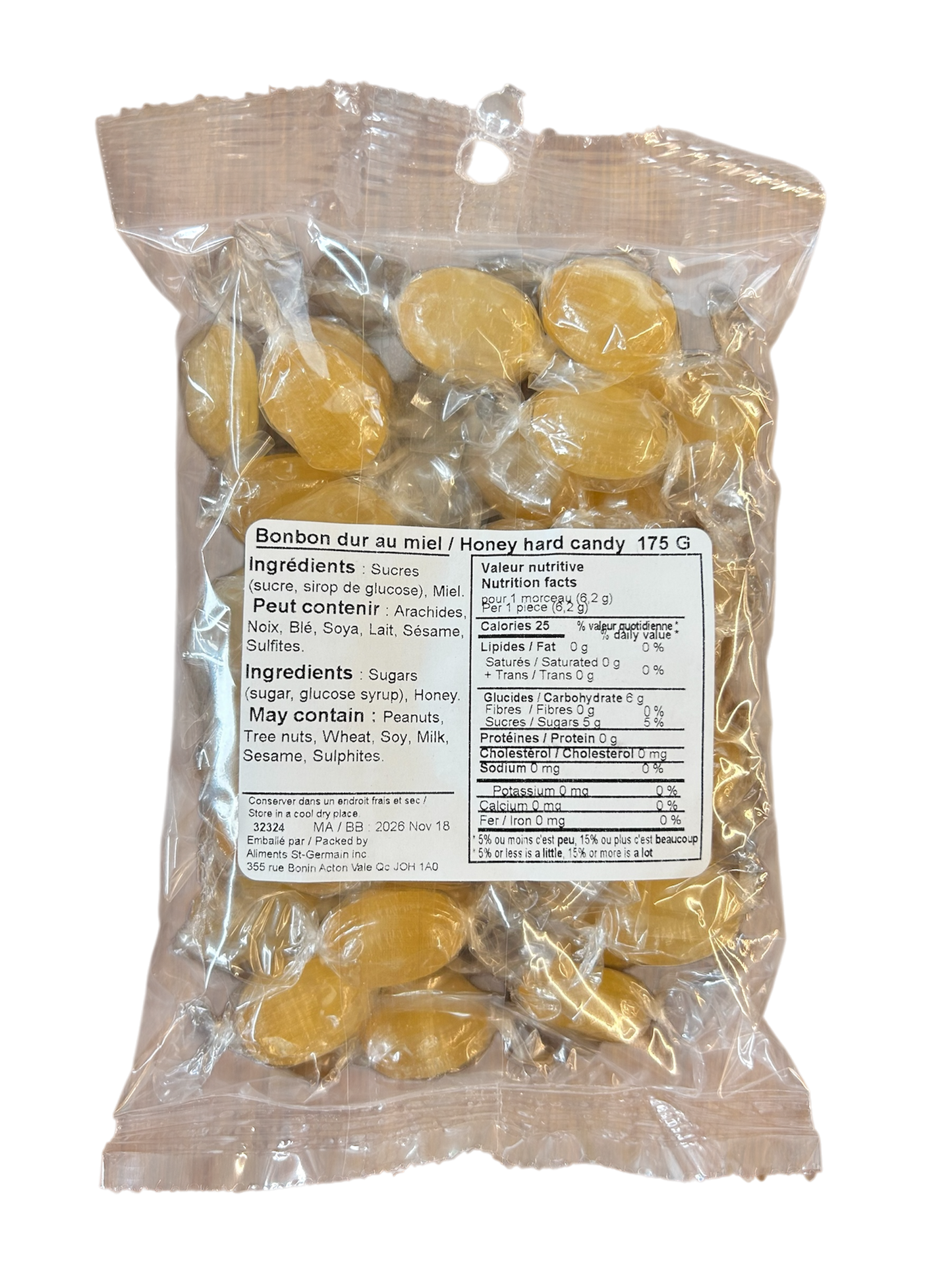 Bonbons au miel