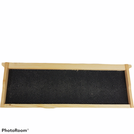 Cadre assemblé avec feuille plastique 9 1/8